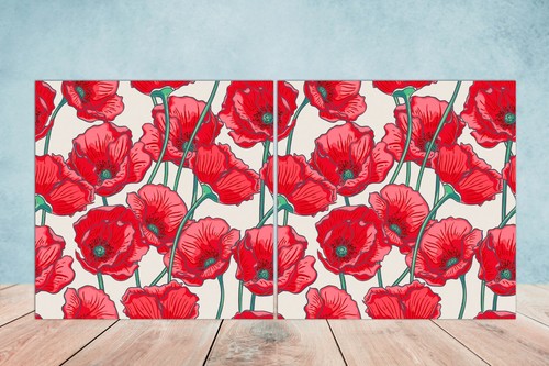 Piastrelle arte floreale