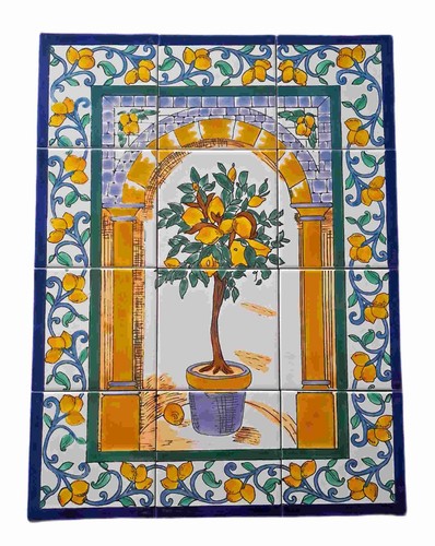 Top quadro piastrelle albero - piastrelle,