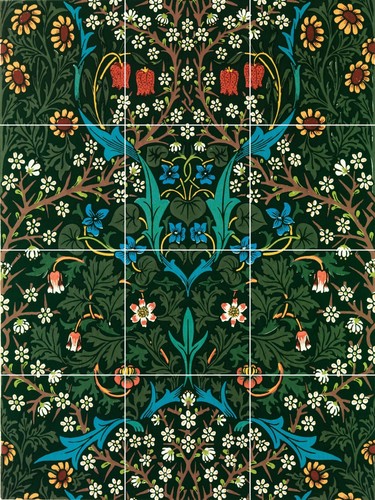 Piastrella murale mosaico - piastrella, murale/mosaico