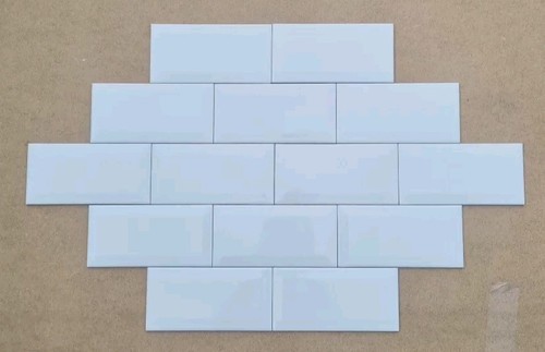 Mattone ceramica metro bianco - metro,