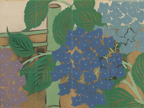 Pannello ceramica mosaico - , di