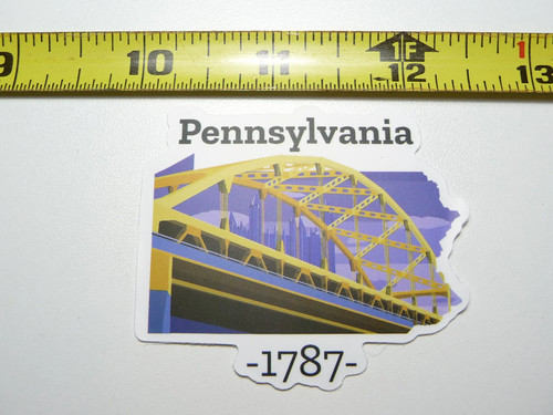 Pennsylvania piccolo adesivo - piccolo,