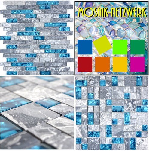 Mosaico vetro mattonelle - mosaico,