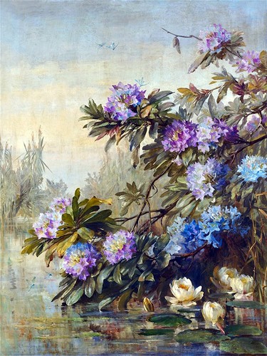 Fiori primaverili giglio - fiori,