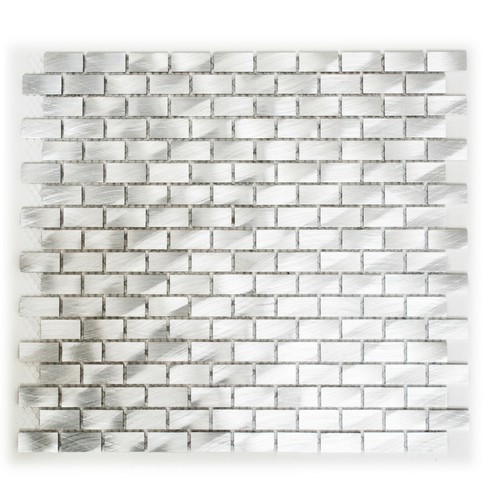 Piastrella mosaico alluminio