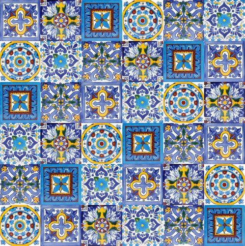 Piastrelle messicane talavera - piastrelle,